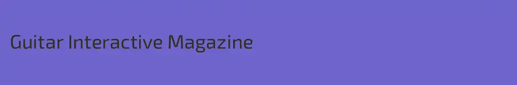 Guitar Interactive Magazine